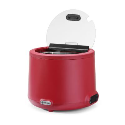 Kotlik na polévku UNIQ, HENDI, designed by Robert Bronwasser, 8L, Červená, 230V/500W, ⌀365x(H)325mm | 860571